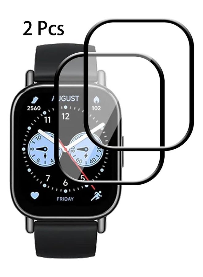 2 حزمة واقي الشاشة متوافق مع Xiaomi Redmi Watch 5 Lite ، لا فقاعات ، مكافحة الخدش ، 3D منحني ، واقي الشاشة HD لـ Xiaomi Redmi Watch 5 Lite ، فيلم واقي ناعم مرن - Image 1