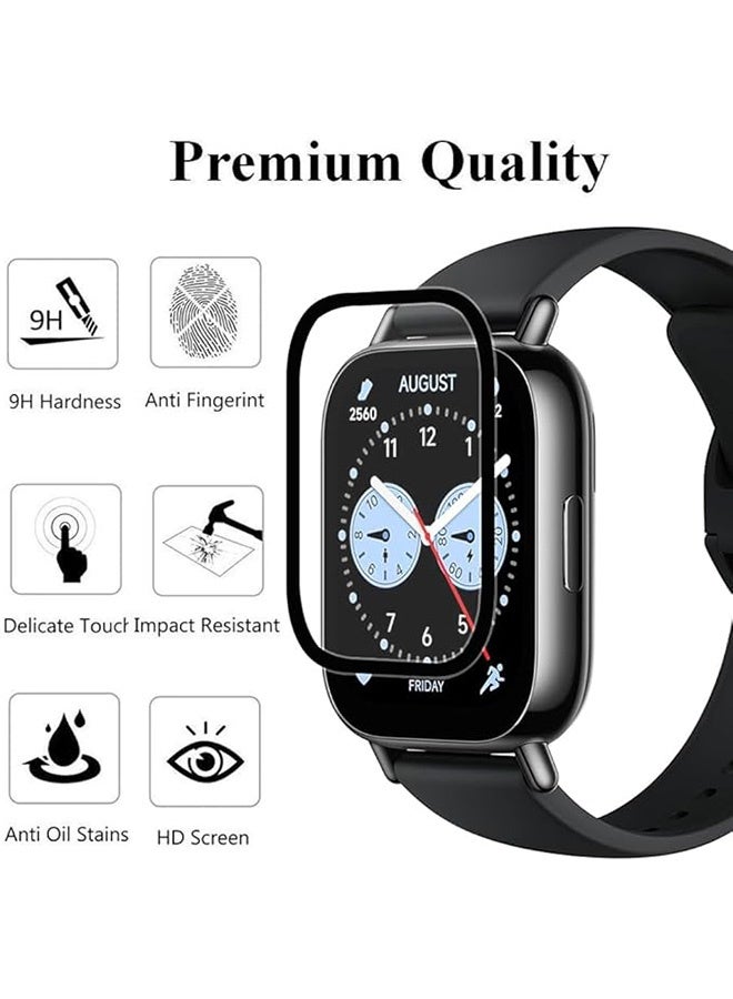 2 حزمة واقي الشاشة متوافق مع Xiaomi Redmi Watch 5 Lite ، لا فقاعات ، مكافحة الخدش ، 3D منحني ، واقي الشاشة HD لـ Xiaomi Redmi Watch 5 Lite ، فيلم واقي ناعم مرن - Image 2