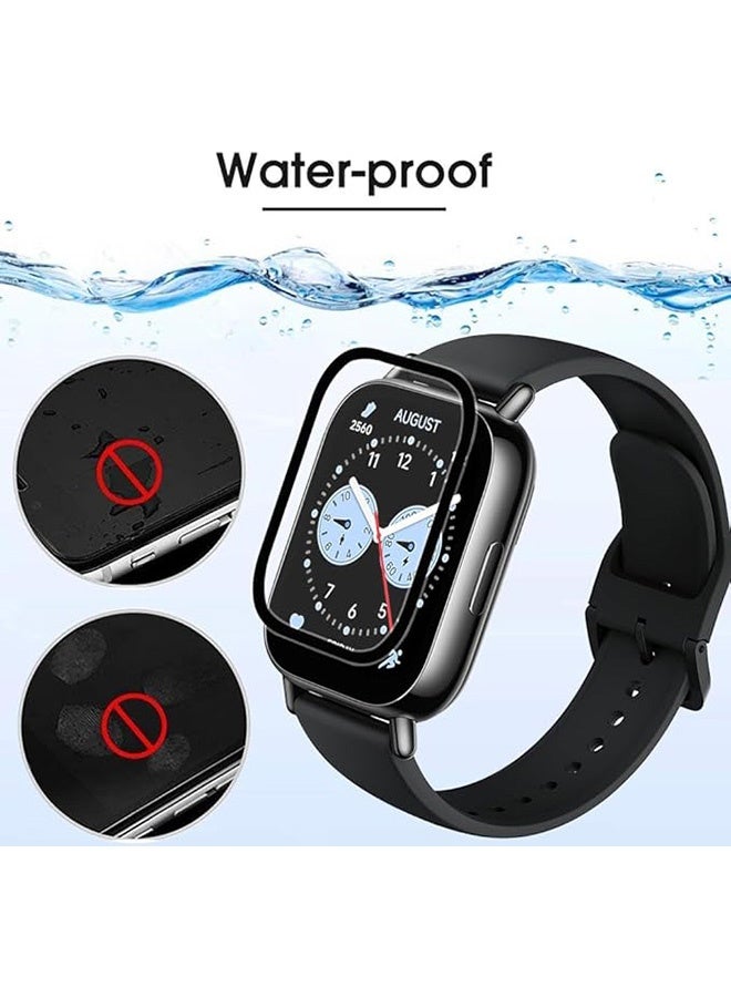 2 حزمة واقي الشاشة متوافق مع Xiaomi Redmi Watch 5 Lite ، لا فقاعات ، مكافحة الخدش ، 3D منحني ، واقي الشاشة HD لـ Xiaomi Redmi Watch 5 Lite ، فيلم واقي ناعم مرن - Image 4