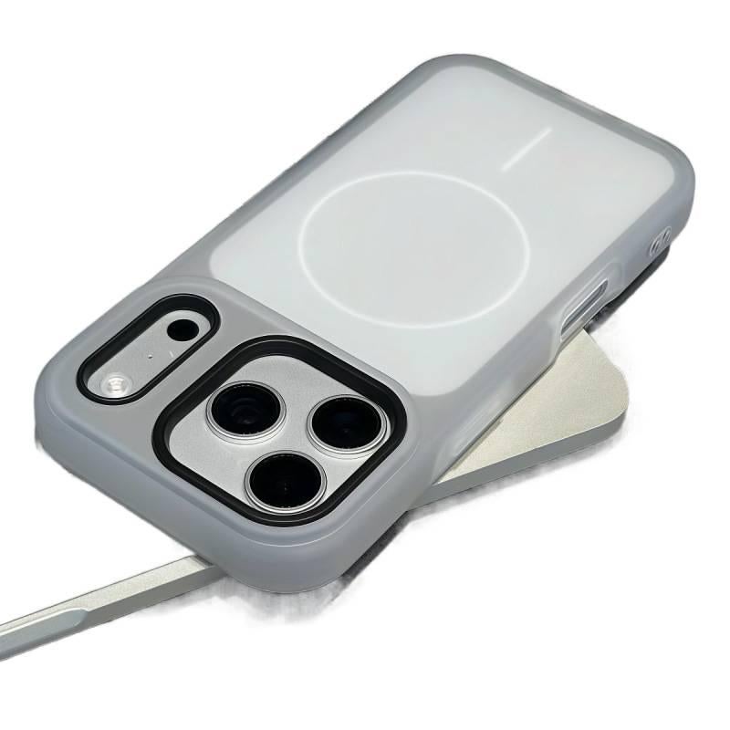 Silicone MagSafe Case for iPhone 17 / 17 Air / 17 Pro / 17 Pro Max with Drop Protection and Anti-Fingerprint plus Shockproof plus Skin Feel plus Magnetic in Blue - Image 2