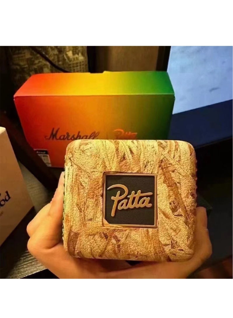 MARSHALL EMBERTON III Marshall Limited Edition Outdoor Bluetooth Speaker Small Subwoofer Speaker High Sound Quality - Orange - Image 3