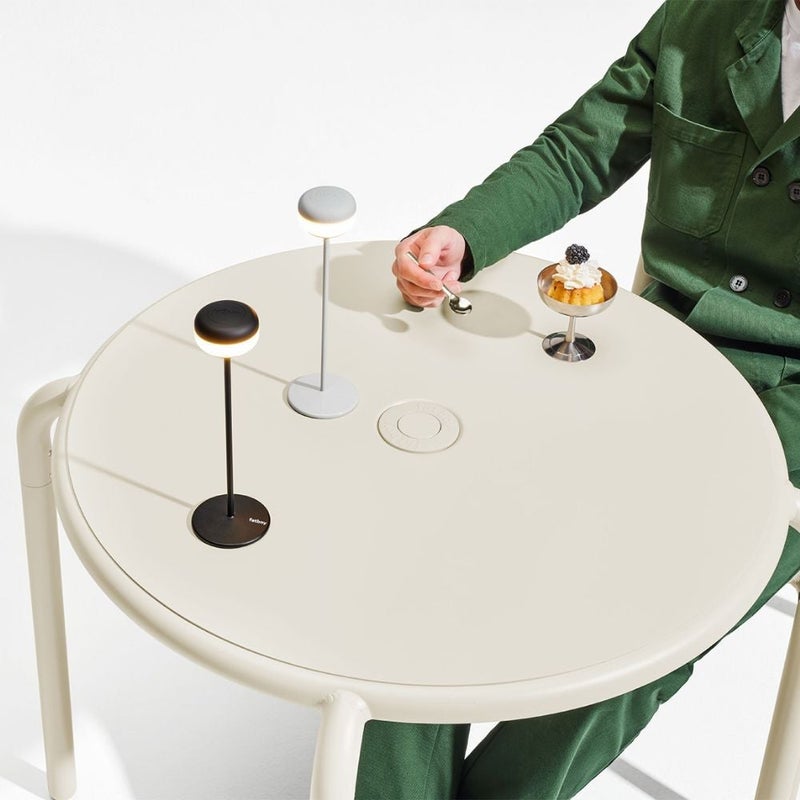 Fatboy Cheerio Cordless Rechargeable Table Lamp – Anthracite | Portable LED Light for Indoor & Outdoor Use | Modern & Stylish Design | Compact & Weather-Resistant (8 x 25.8 cm) - Image 5