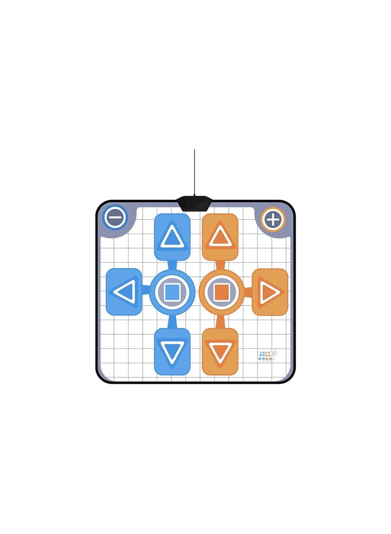 GGOOT Double Person Dance Mat, Non-Slip Double Person Dance Mat Dance Pad for Console Game 35.4 x 32.3inch - Image 1