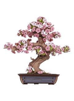 Robotime Rolife Sakura Bonsai DIY Wooden 3D Puzzle TG415 Premium 3D Puzzle Building Kits for Adults & Teens - Decorative Home Décor, Ramadan & Holiday Gift (Eid and Birthday) for Puzzle Enthusiasts, Stress Relief STEM Project  - Image 5