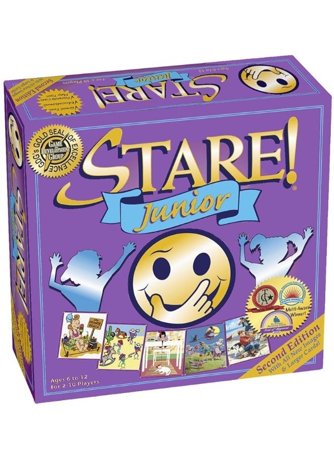 Game Development Group - Stare Junior - Kids Have a Blast in This Award-Winning Board Game of Memory & Observation - Family Game Night Fun - Ages 6 & up - Image 1