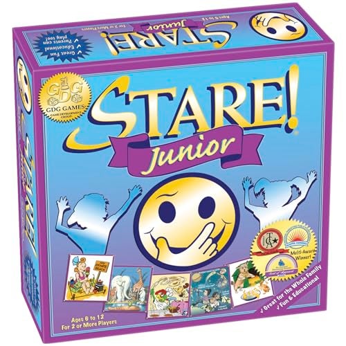 Game Development Group Stare Junior The AwardWinning Game of Visual Recall Where Fun Image Cards Challenge Kids Minds Great for The Whole Family Ages 6 Up - Image 1