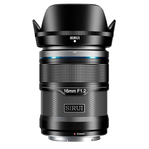 SIRUI Sniper 16mm Autofocus Lens F12 Wide Angle APSC Camera Lens for Z8 Z9 Z5 Z6 Z7 Zfc Z Mount Black - Image 1
