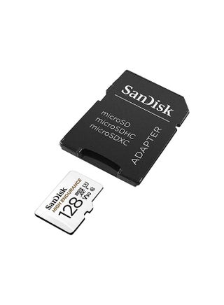 High Endurance microSDXC + SD Adapter - for dash cams & home monitoring, up to 10,000 Hours, Full HD / 4K videos, up to 100/40 MB/s Read/Write speeds, C10, U3, V30 - view 2