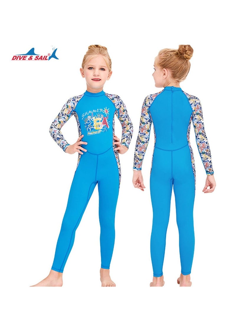 DIVE & SAIL 3Pcs Keep Warm Children Diving Suit Three-layer High Elastic Wetsuit For Boys - Image 2