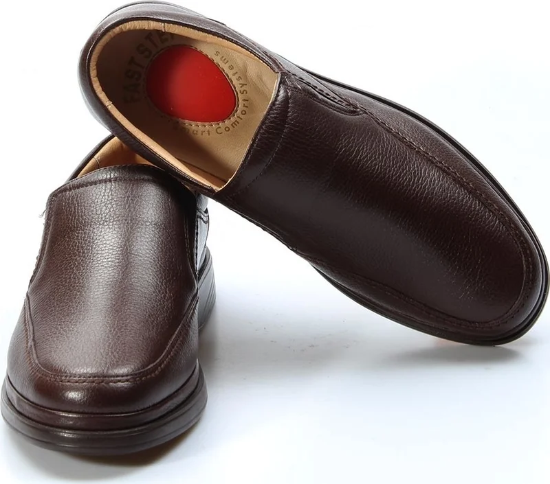 فاست ستيب Men's Genuine Leather Orthopedic Casual Shoes 815MA1301