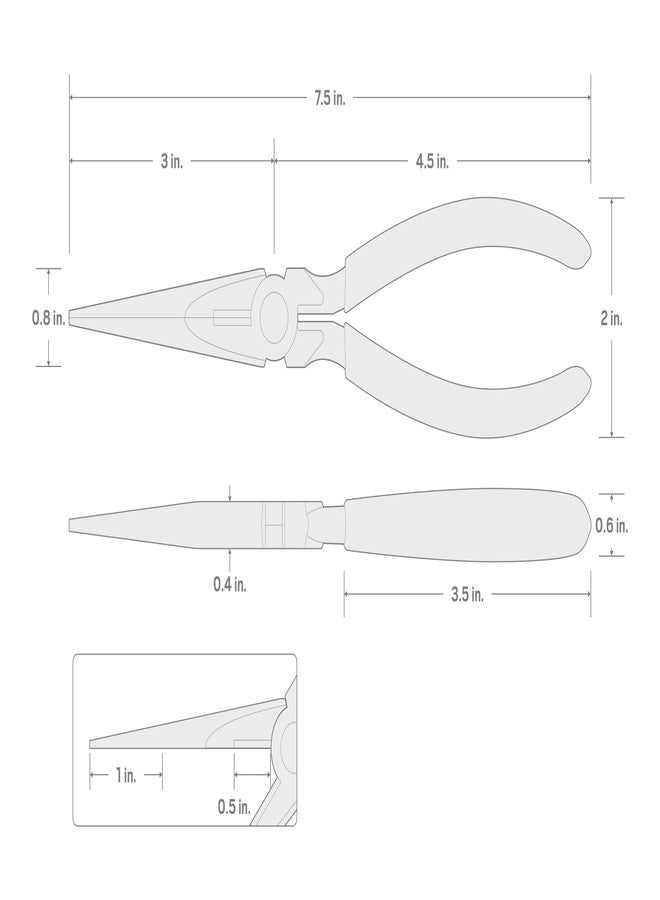 تيكتون كماشة تيكتون طويلة الأنف ٧ بوصات | PGF10007 - Image 2