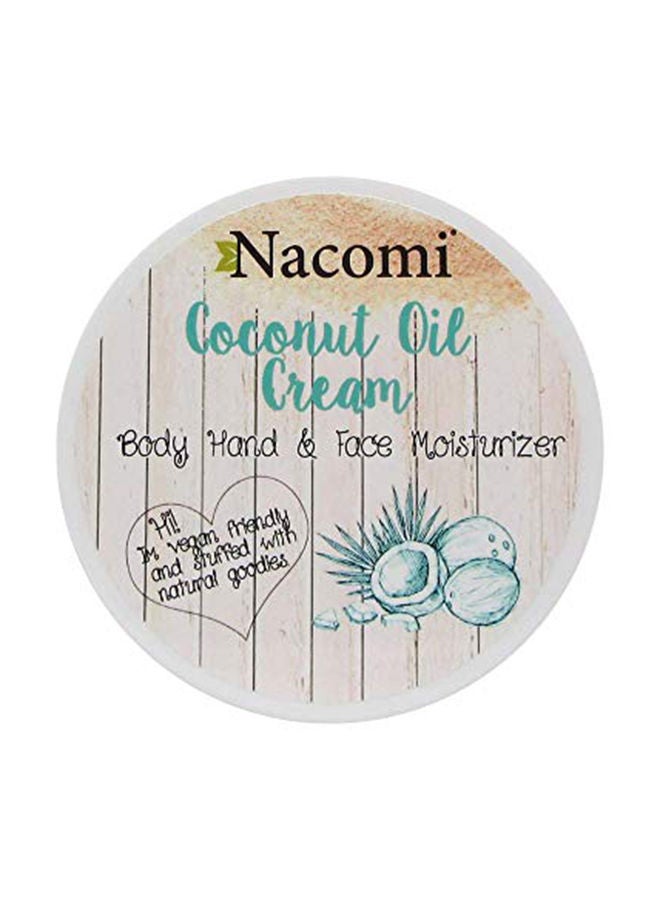 nacomi Coconut Oil Cream Body Hand & Face 100ml