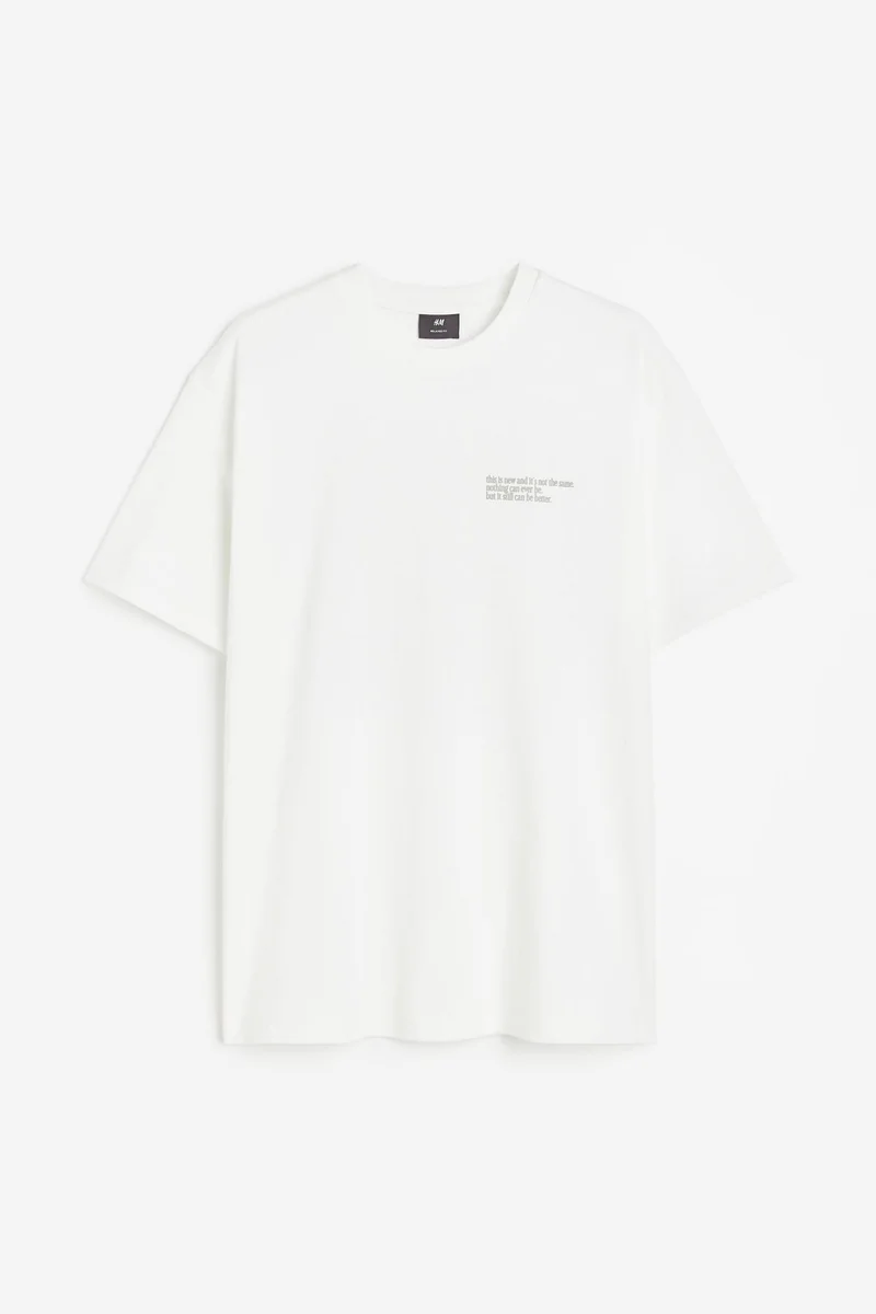 H&M Relaxed Fit Printed T-shirt
