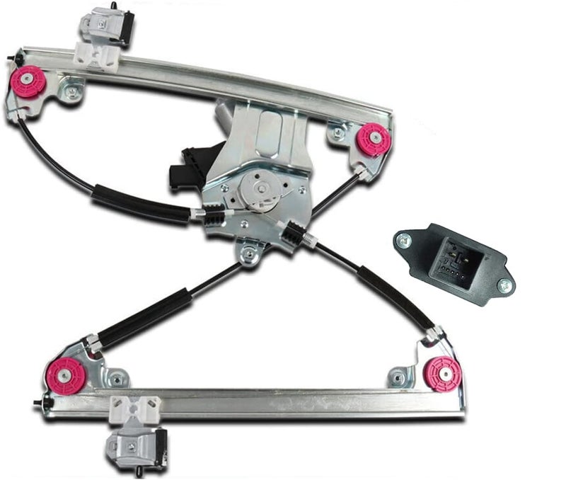 FFFauto 748-974 Front Driver Left Side Power Window Regulator with Motor Compatible with Chevy Cruze Limited 2016 Cruze 2011-2015 (7 Pins Only) with Express Up and Down - Image 1