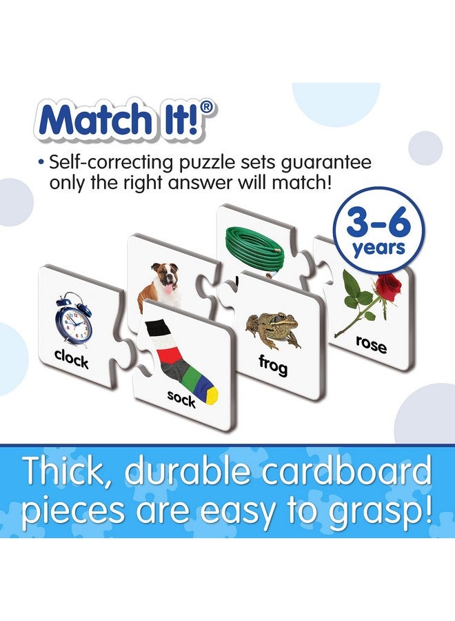 THE LEARNING JOURNEY Learning Journey International Match It! - Rhyme - 30 Self-Correcting Rhyming Words with Matching Images for Emerging Readers, Multicolor - Image 3