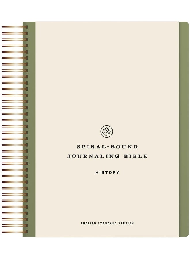 ESV Spiral-Bound Journaling Bible, History (Hardcover) - Image 1