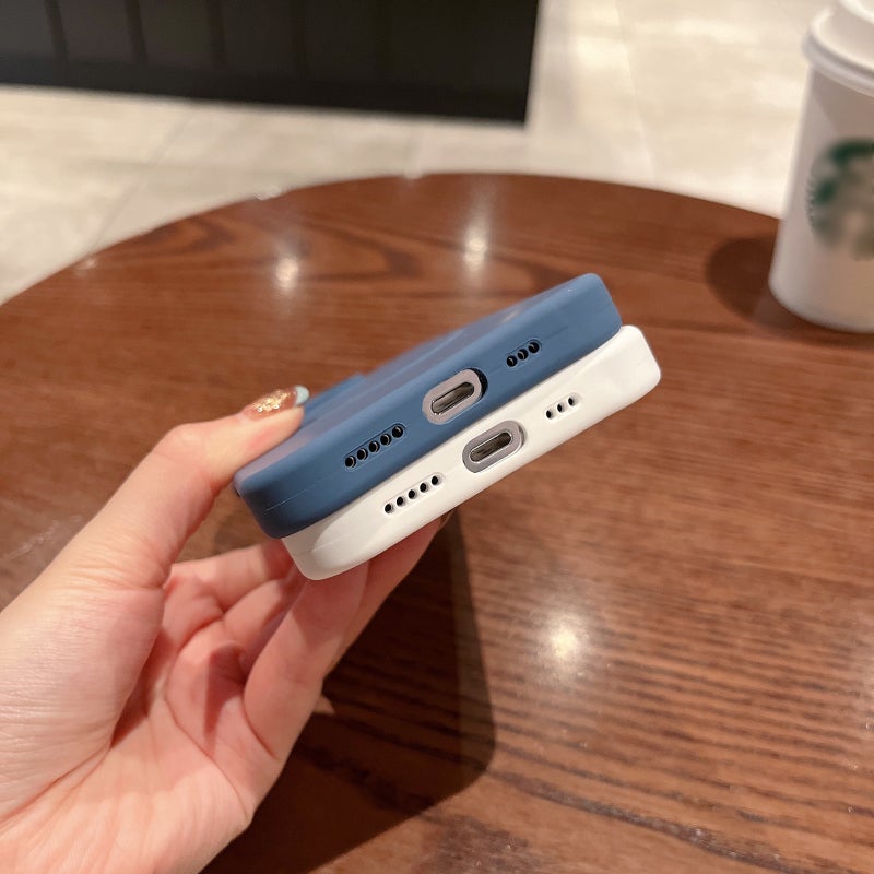 HuHa Case Cover For iPhone 13 Magsafe Magnetic Silicone Phone Case(White) - Image 5