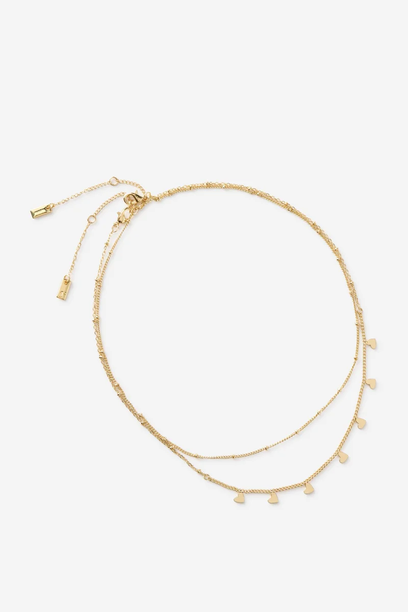 روبي 2Pk Pendant Necklace