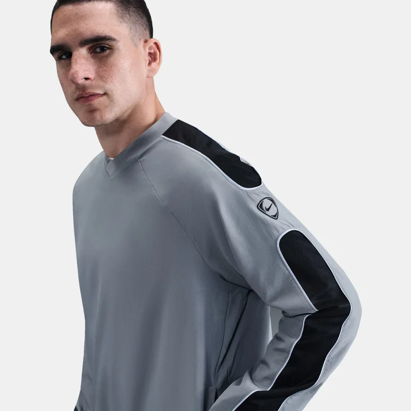 Nike Grey Men's Academy+ Dri-FIT Football Shell Top for Men | Best Price UAE