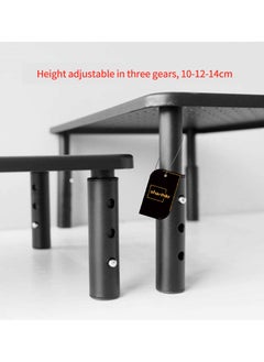 Sharpdo Metal Monitor Stand with Storage Drawer for Computer/Laptop/Printer/Notebook for Home and Office Black  - Image 3