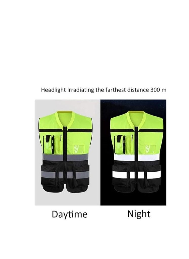 ABBASALI Reflective Vest Suppliers Safety Fabric Vest  - Image 2