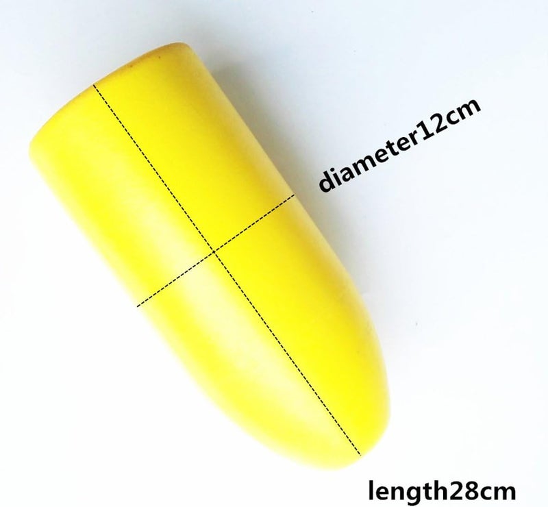 klarako Set 4 Yellow Outrigger Stabilizer Water Buoy Float for Kayak Canoe Boating - Image 4