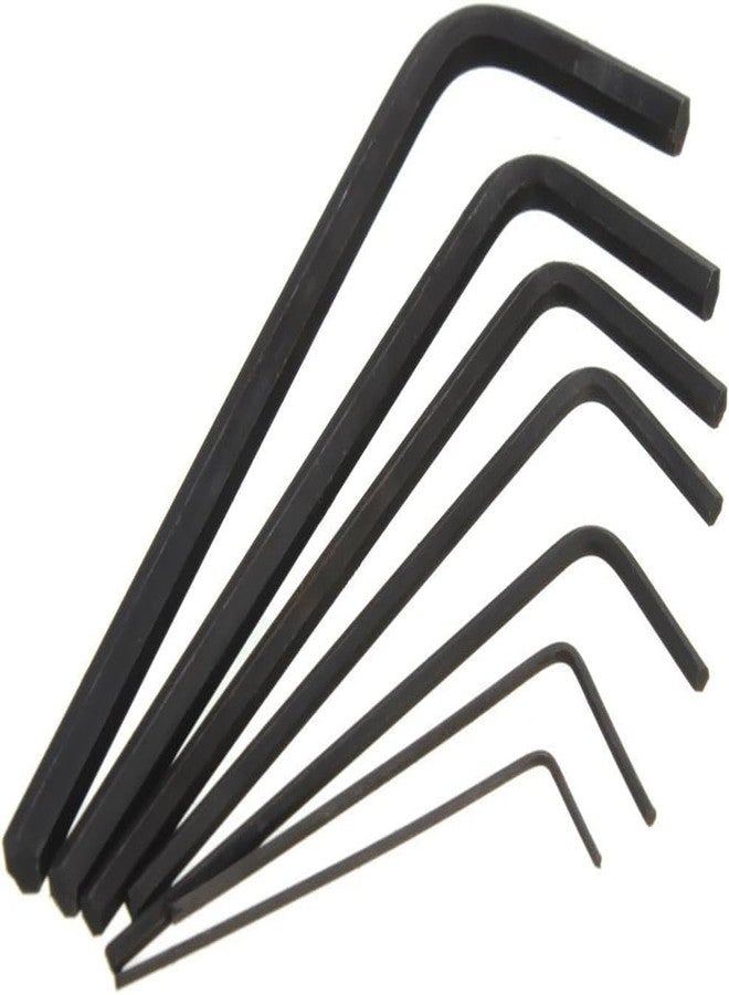 Rosojodg 6 Piece Mini Metal Micro Hexagon Wrench Sets Metric and Standard Hex Allen Key Set Wrench Screwdriver Tool Kit, Wrenches - Image 3