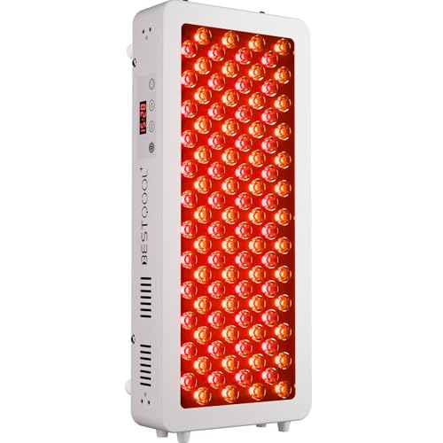 BestQool Red Light Therapy for face Body 4 Wavelengths Infrared Red Light Therapy 100 Elite Grade Dual Chip LEDs High Power Red Light Panel Infrared Light Therapy Device Modular Design 170W - Image 2