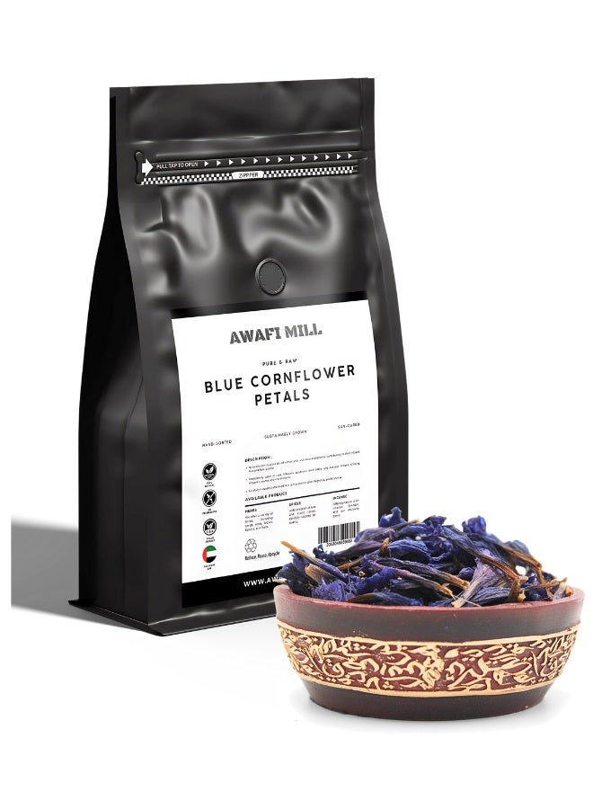 أباميك بتلات زهرة الذرة الزرقاء من أوافي ميل | لون أزرق ياقوتي نابض بالحياة - 500 غرام | 17.6 أونصة - Image 1