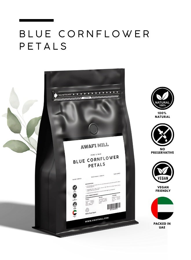 أباميك بتلات زهرة الذرة الزرقاء من أوافي ميل | لون أزرق ياقوتي نابض بالحياة - 500 غرام | 17.6 أونصة - Image 2