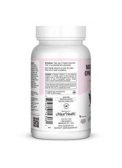 Maxi Health One Prenatal - Womens Prenatal Vitamins with Iron - Enhanced Absorption & Bioavailability - Daily Multivitamin for Women - Multi Vitamin & Mineral Supplement for Adults - 60 Capsules - pzsku/Z2C752E07D8E64F3E9C55Z/45/_/1739864116/0194488c-386f-4ec7-bc40-e42c04355912