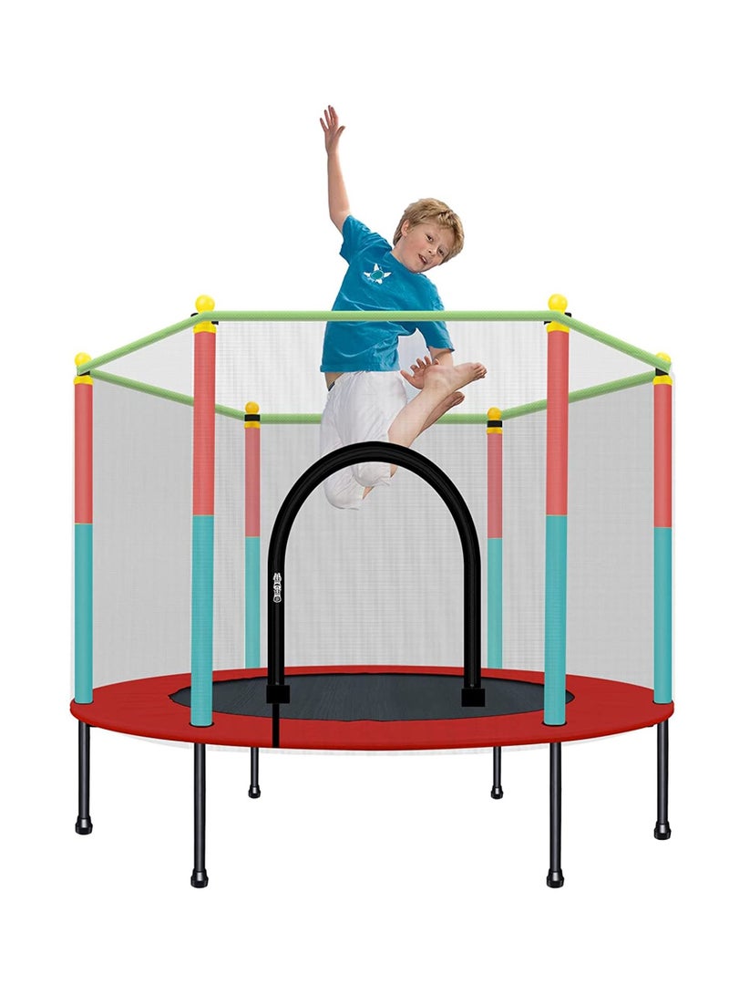 DubaiGallery Indoor Trampoline, Kids Adult Bouncer, Baby Jumper, Children Bouncers With Guardrail Fitness, Thick Spring, Anti-Skid Shock Absorption - Image 1
