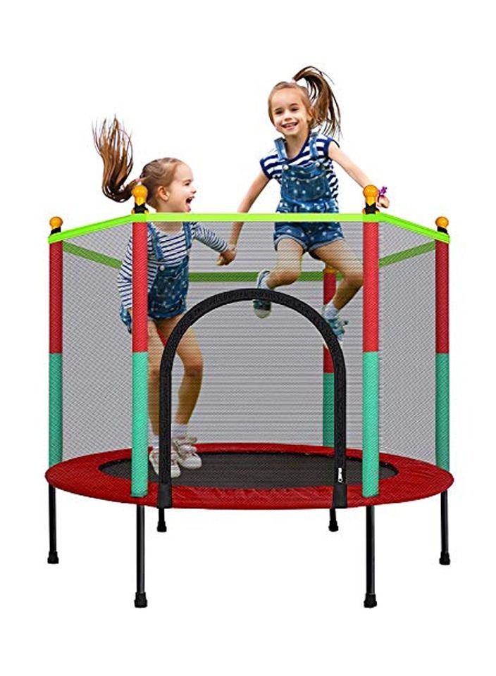DubaiGallery Indoor Trampoline, Kids Adult Bouncer, Baby Jumper, Children Bouncers With Guardrail Fitness, Thick Spring, Anti-Skid Shock Absorption - Image 3