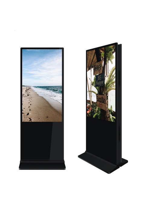 WEJHA LCD Display Screen Android Digital Advertising Kiosk Network Signage Kiosk Inch Vertical Screen with Auto Media Player