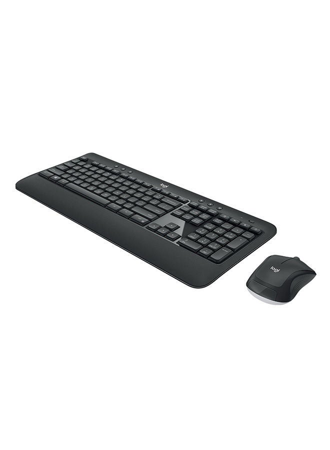 Logitech MK540 Wireless Keyboard and Mouse Combo for Windows, 2.4 GHz Wireless with Unifying USB-Receiver, Wireless Mouse, Multimedia Hot Keys, 3-Year Battery Life, PC/Laptop Black - Image 3