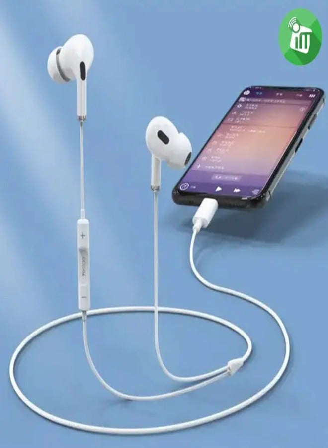 Yesido YH35 Drop Shopping Stereo Noise Cancelling Handfree Headphone Type-C Universal Earphone - Image 4