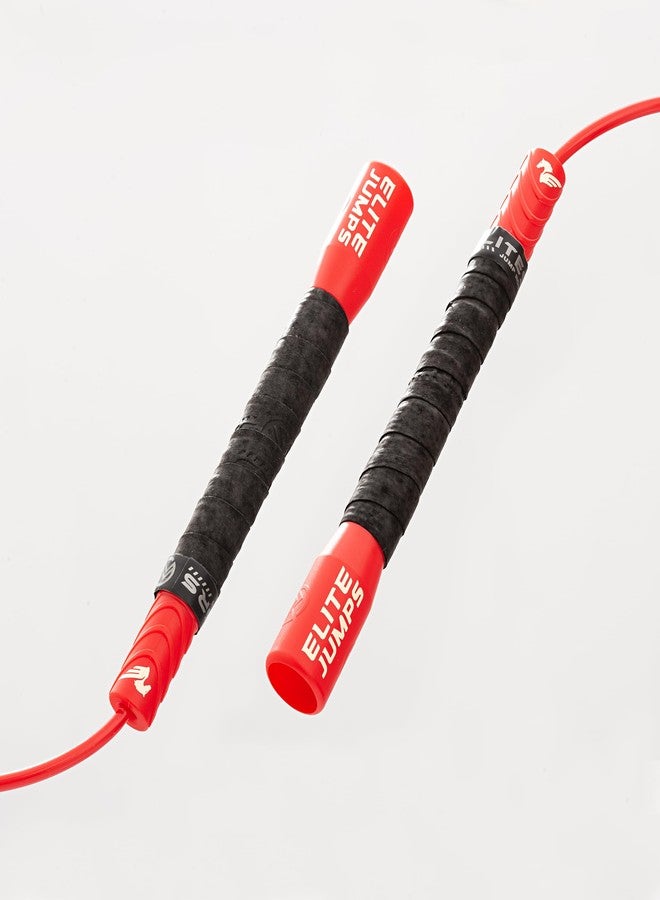 Elite Jumps Freestyle PVC Jump Rope Bundle - Premium Quality Adult Jump Ropes for Fitness - Lightweight Cardio Skipping Jump Rope for Exercise and Training - Unbreakable Grip Tape Handles - Image 3
