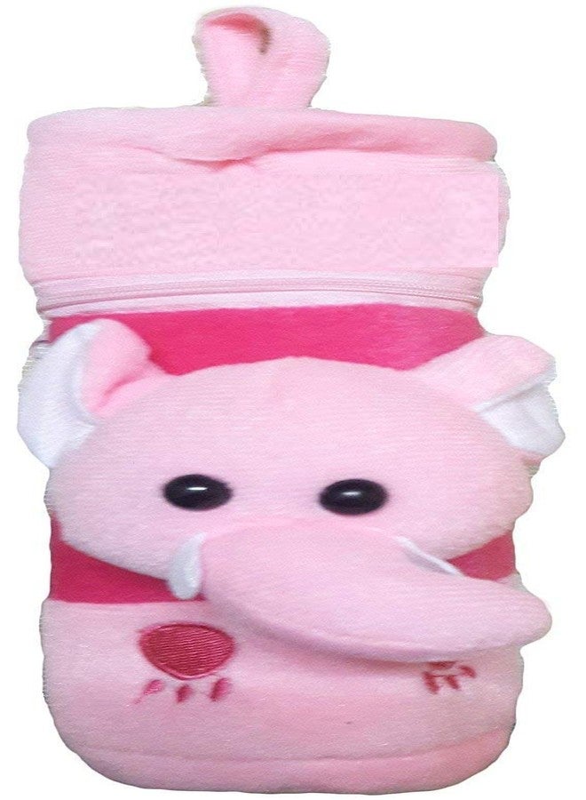 Lappu Baby Cute Velvet Milk Feeding Bottle Cover for 240ml, 250,ml, 260ml -Pack of 3 (Cow-Elephant-Duck) - Image 4