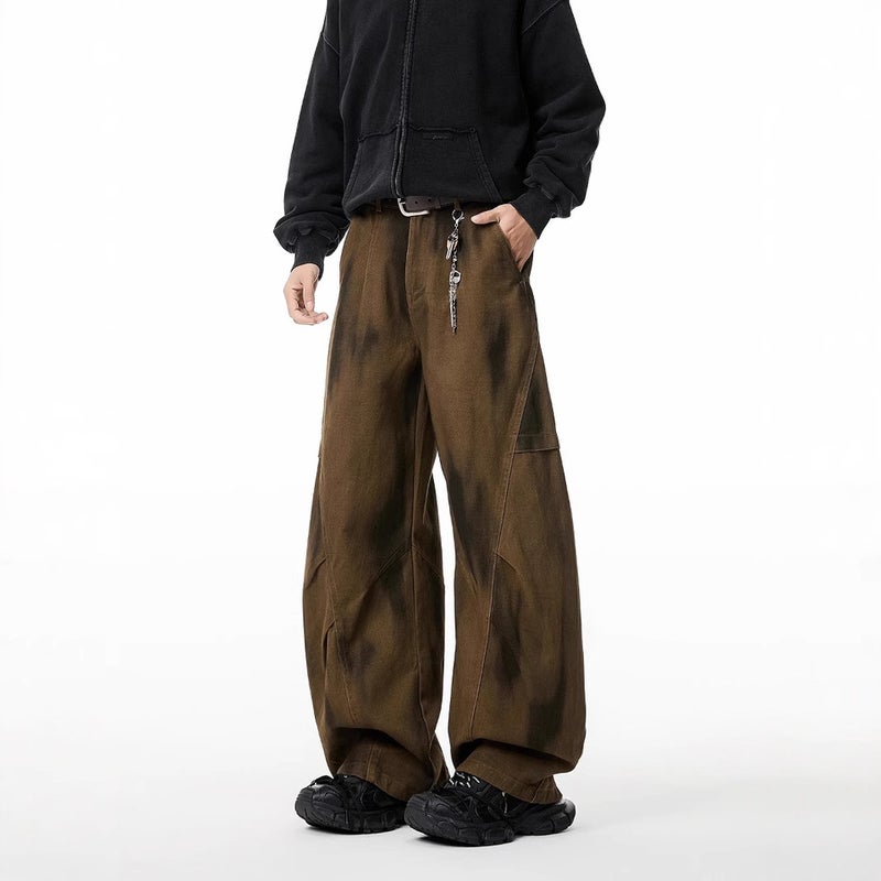 Unisex Classic Denim Jeans Loose Fit Daily Outdoor Wear - Image 4