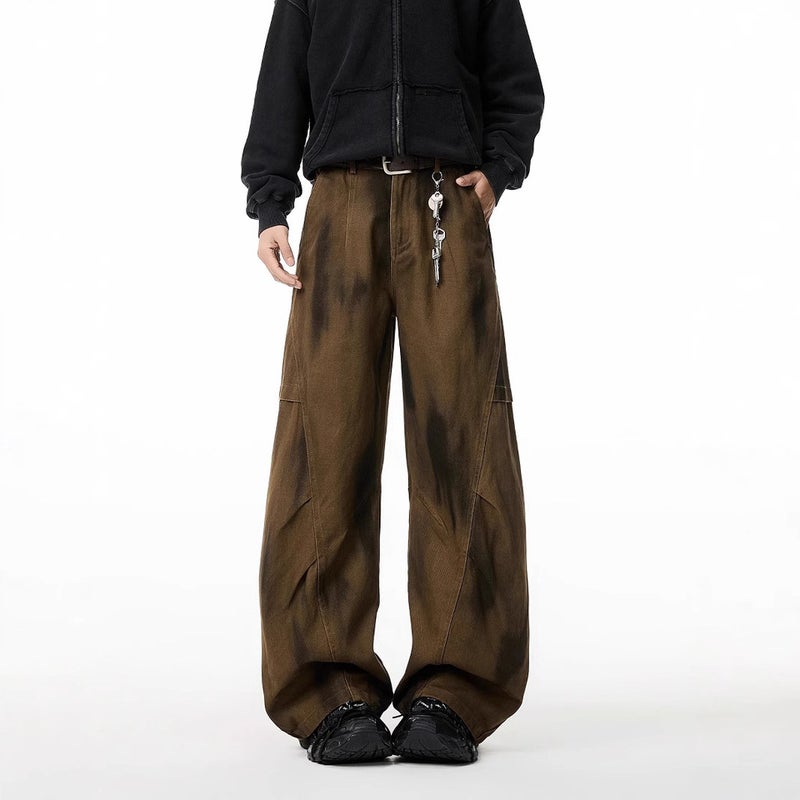 Unisex Classic Denim Jeans Loose Fit Daily Outdoor Wear - Image 3