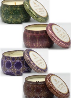 LOSPHER SECRET Scented Candles Gift Set ,4 pcs Scented Candles,  Candles Gift for Women with Stress Relief, for Wedding, Party, Birthday Day  - Image 2
