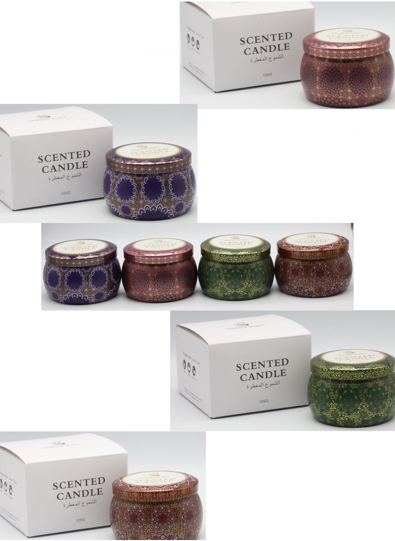 LOSPHER SECRET Scented Candles Gift Set ,4 pcs Scented Candles,  Candles Gift for Women with Stress Relief, for Wedding, Party, Birthday Day  - Image 1