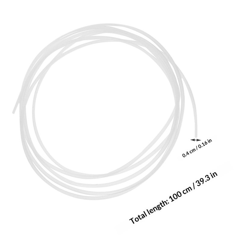 3pcs PTFE Tubes for 3D Printer Flexible PTFE Tube 3D Printer Tubing Professional Printer Ptfe 3D Printer Ptfe Hose Replacement - Image 2