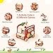 EERKEOD Wooden Activity Cubes for Toddlers Montessori Toys for Boys Girls Educational Learning Toys for Kids Wooden Toys for First Birthday Gift - Image 3