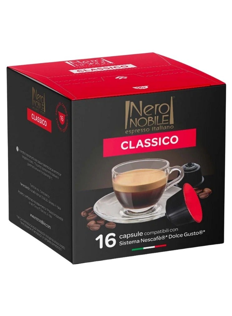 Nero NOBILE Dolce Gusto Classico 16 Caps 