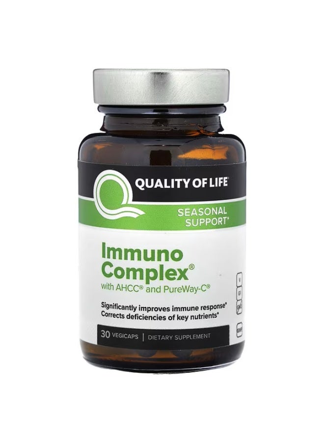 Quality of Life, Immuno Complex, 30 Vegicaps