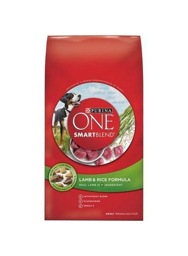 بيورينا ون طعام جاف للكلاب البالغة من بورينا ون سمارت بلند بتركيبة طبيعية من لحم الضأن والأرز، 4 أرطال - Image 1