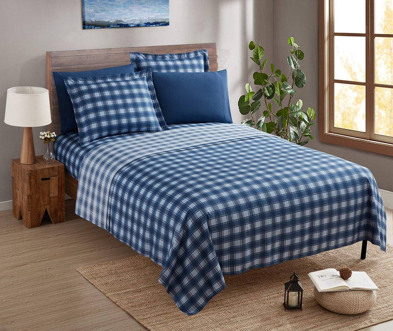 Clara Clark Bed Sheet Set with Extra Set Pillowcases, Premier 1800 Collection, Wrinkle, Fade & Stain Resistant, - Image 2