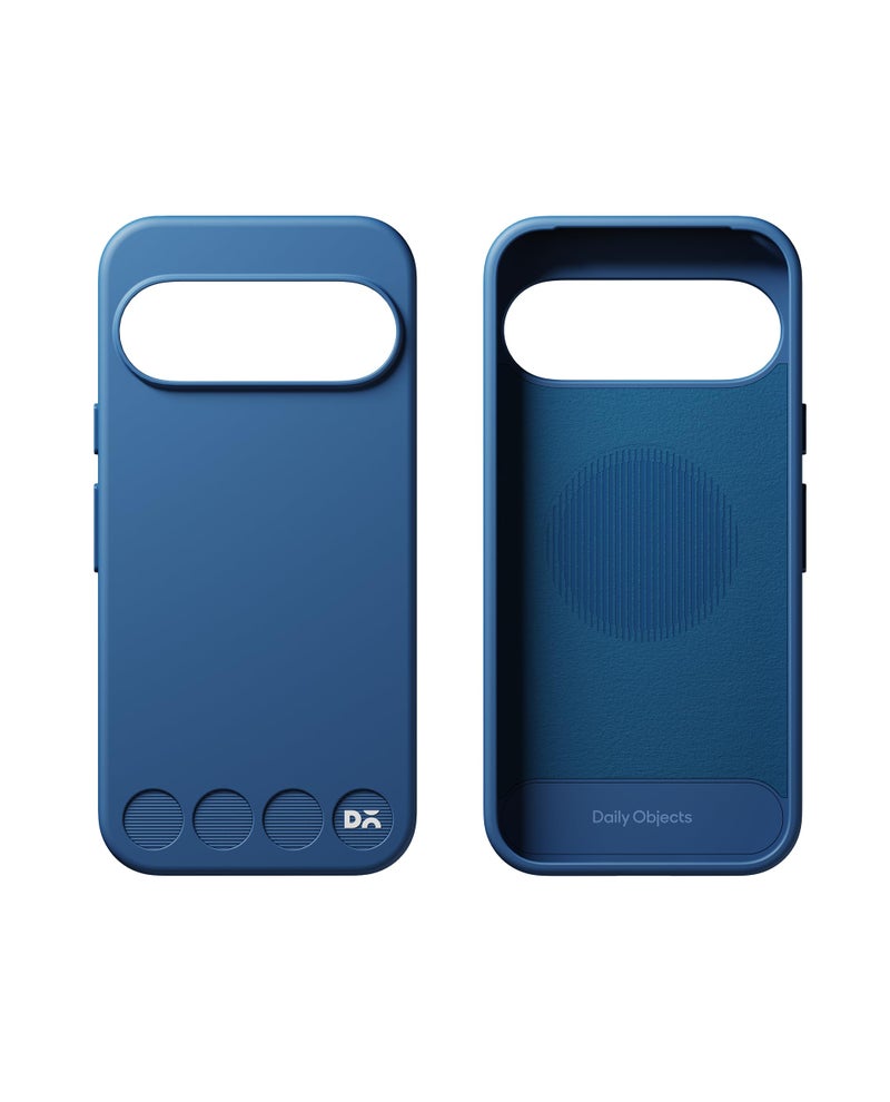 DailyObjects Google Pixel 10 Pro Stack Classic Magnetic Case Cover | Compatible with Magnetic | Camera & Body Protection | Scratch Proof | Dual Hybrid Protection | Wireless Charging - Indigo Blue - Image 3