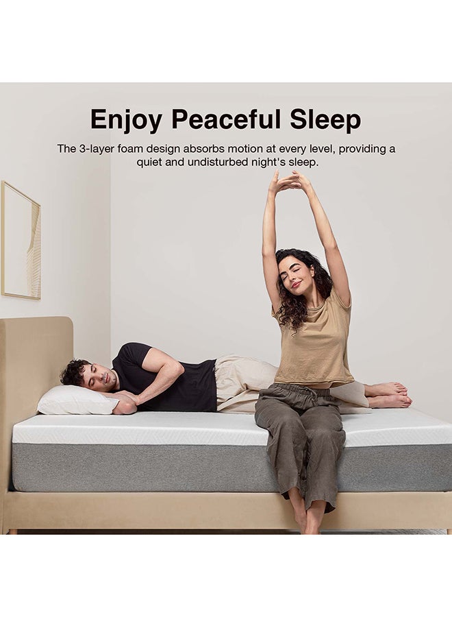 Novilla Super King Mattress, 25cm Gel Memory Foam King Size Mattress for Cool Night & Pressure Relief, Medium Firm Bed, Bliss - Image 5